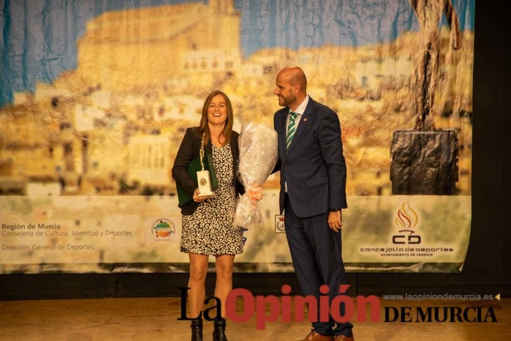 Gala de premios al Deporte murciano en Cehegín