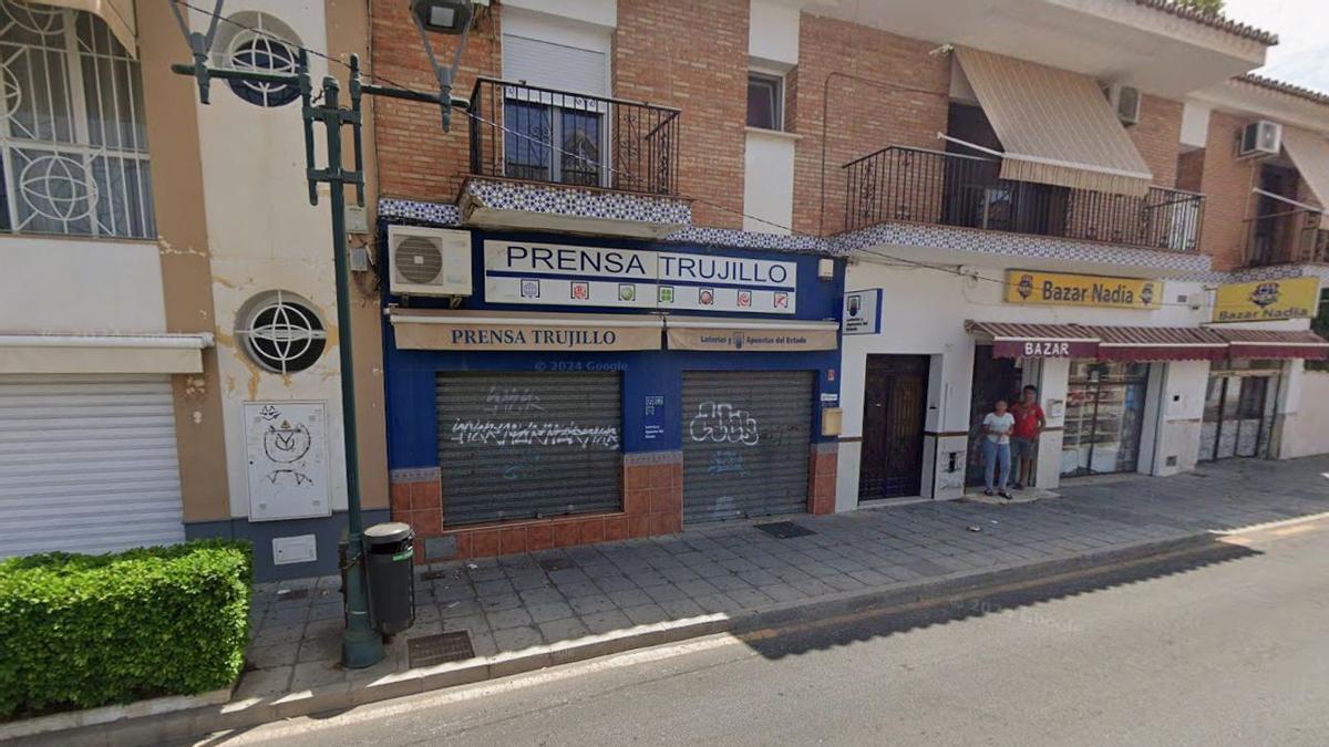 Los boletos premiados han sido vendidos en el despacho receptor de la calle Torremolinos, número 39, de Churriana