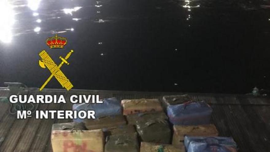 Interceptada una zodiac con 720 kilos de hachís al sur de Gran Canaria