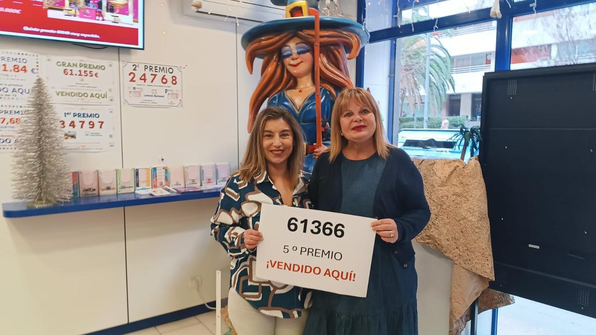 Administración de L'Hospitalet que ha vendido un quinto premio de la Lotería de Navidad.