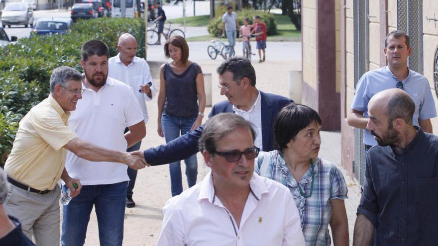 Més de vint alcaldes gironins fan una última crida a ser l&#039;11-S a Salt