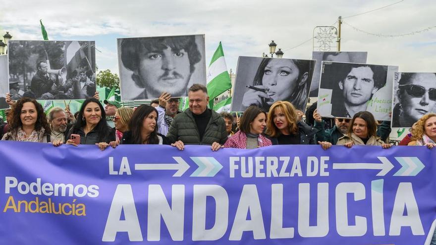 Podemos critica el acuerdo recién firmado con IU y Sumar para ir en coalición en Andalucía: 