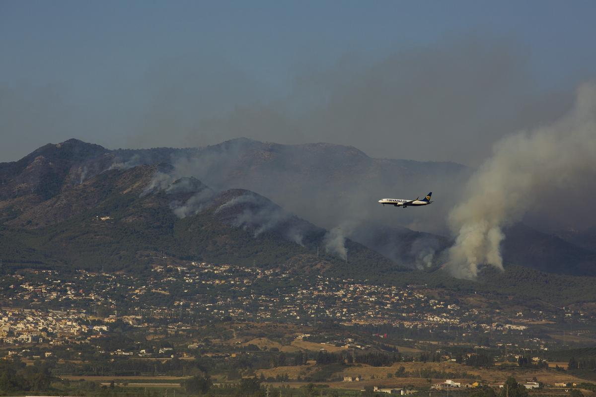 Espanya crema pels incendis forestals