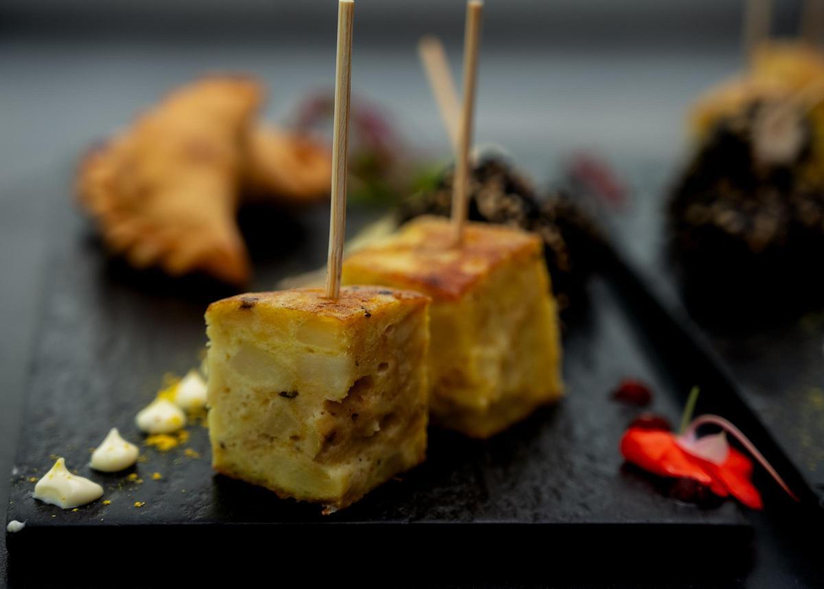 Una tortilla de patata precocinada