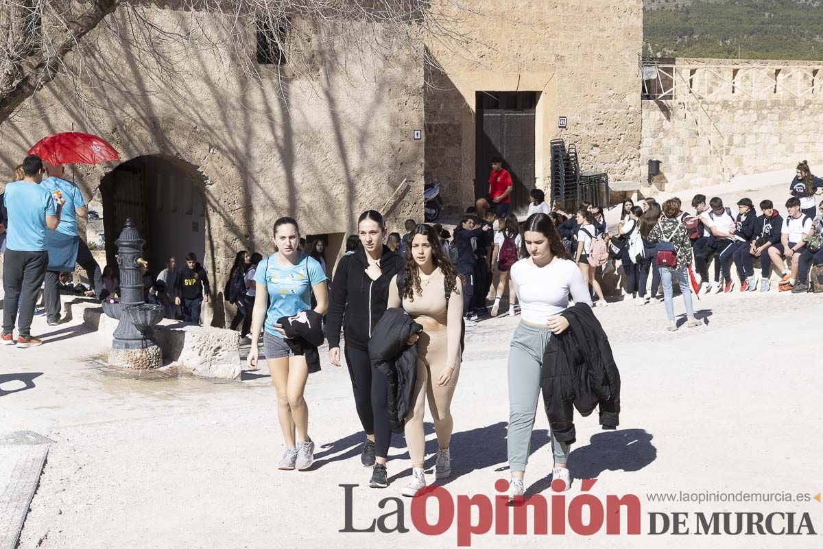 Peregrinación de alumnos de Religión de Secundaria y Bachillerato a Caravaca