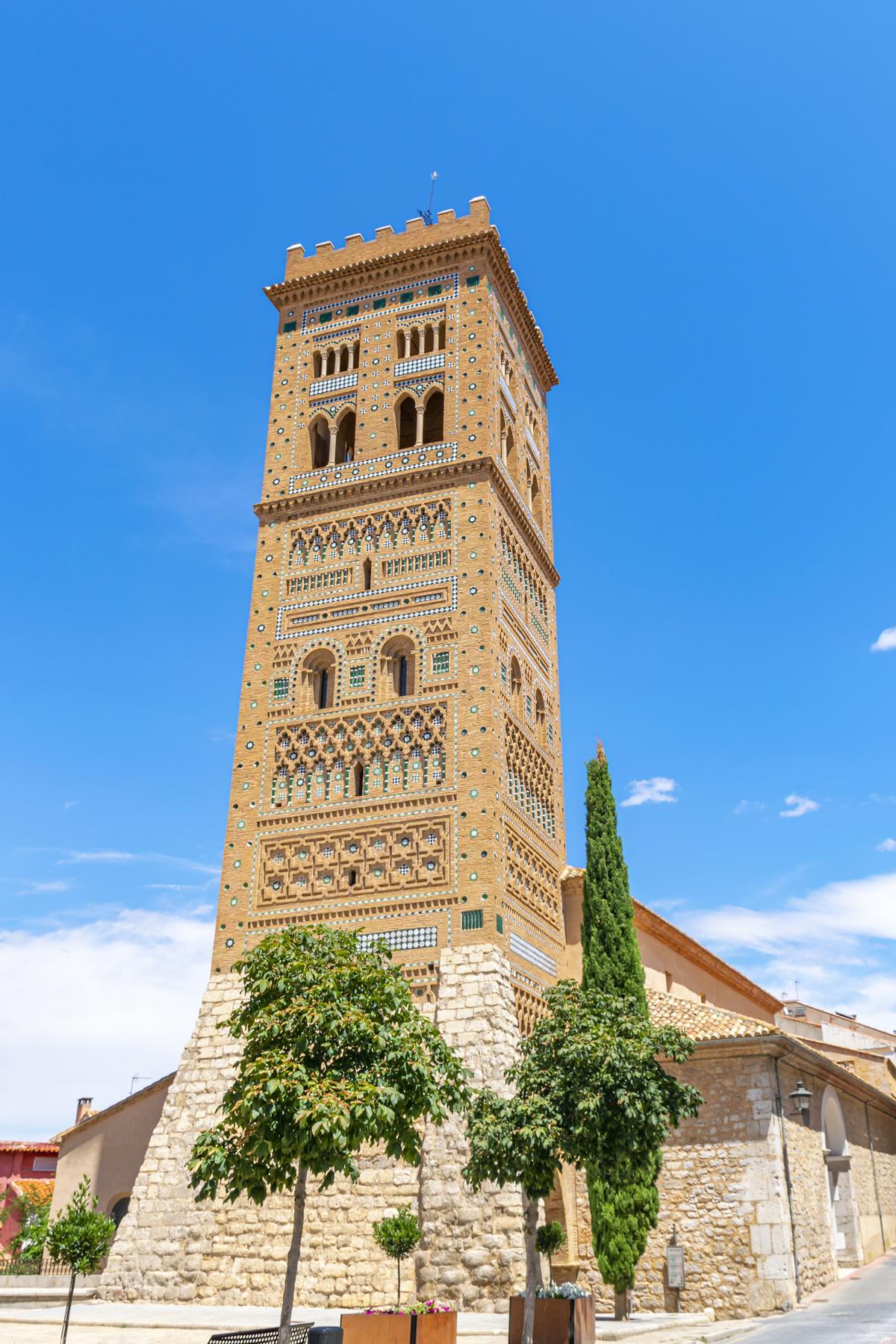 Torre de la iglesia de San Martín en Teruel