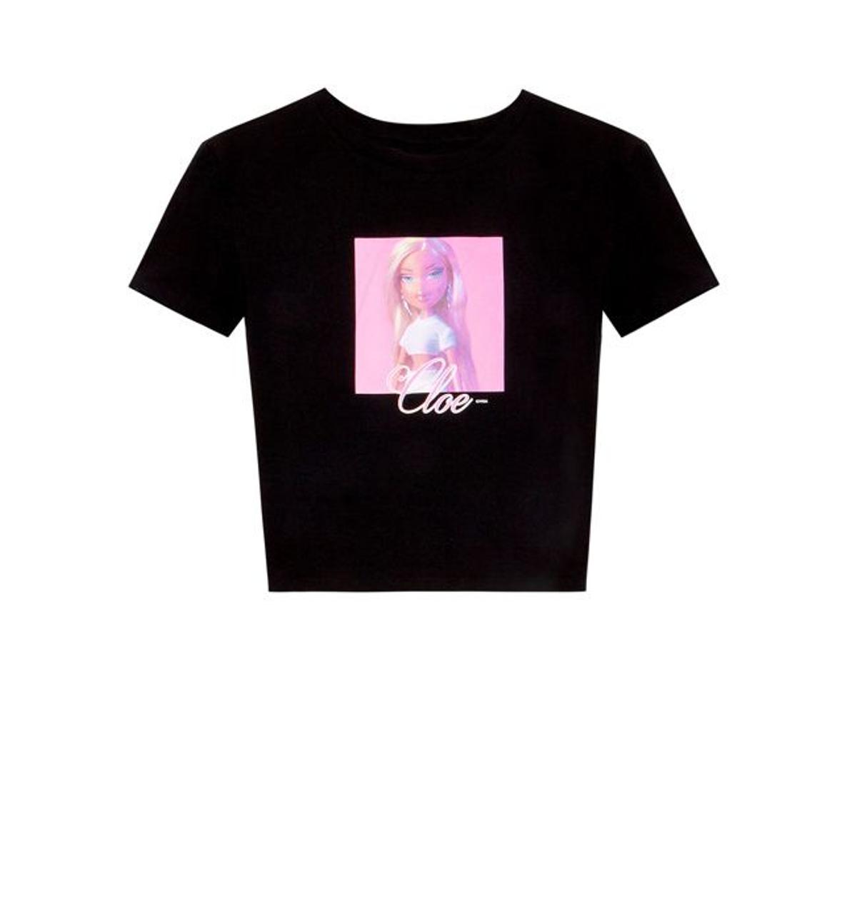 Camiseta 'cropped' de Cloe