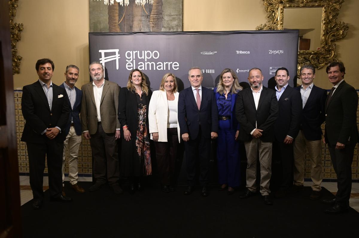 La Casa Guardiola ha acogido este jueves el acto oficial de presentación de Grupo El Amarre