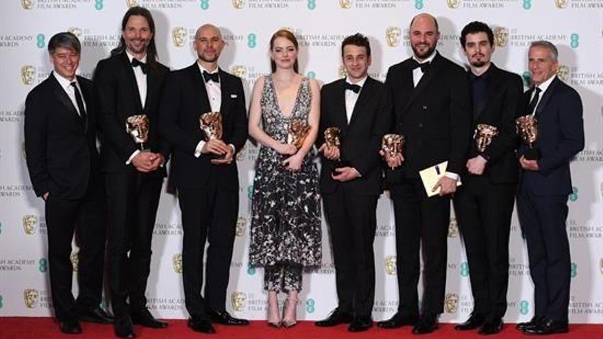 La la Land se afianza en los Bafta como favorita a los Oscar