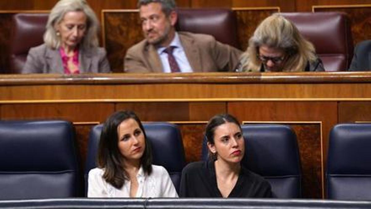 Ione Belarra e Irene Montero.