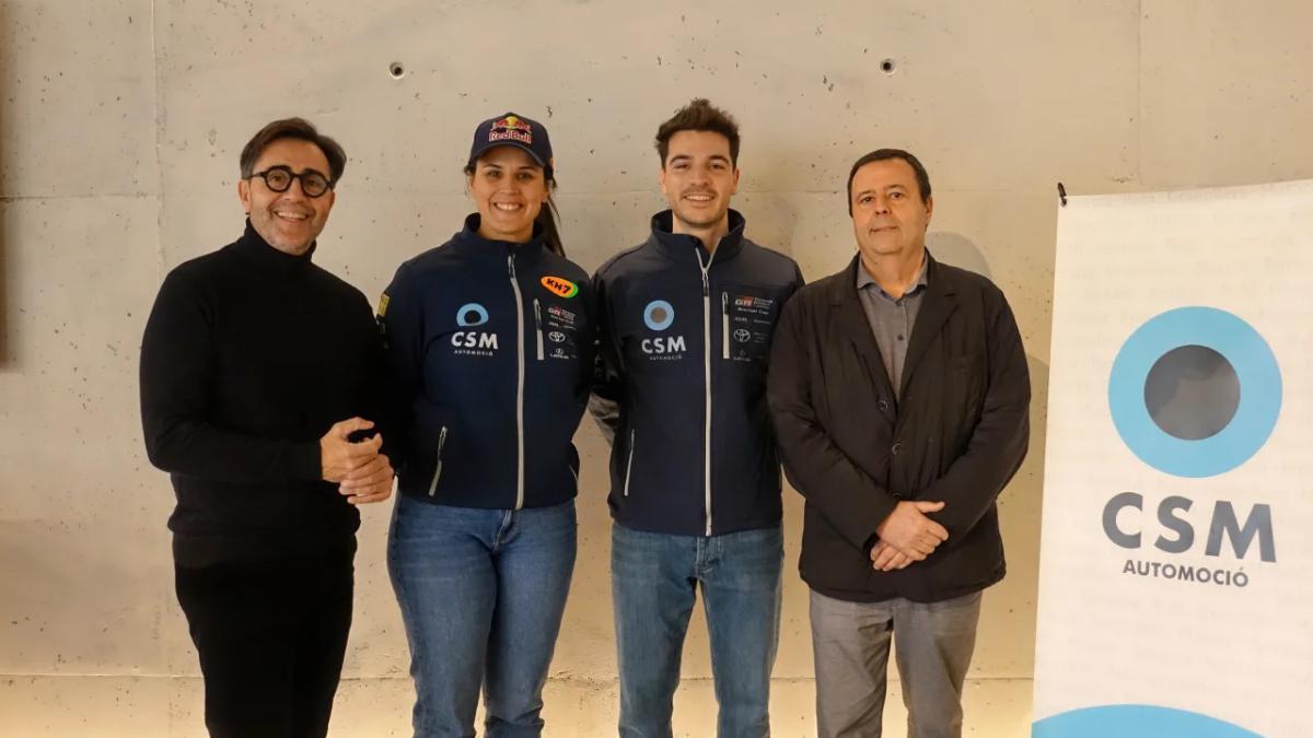 Laia Sanz se aventura en los rallies con Toyota