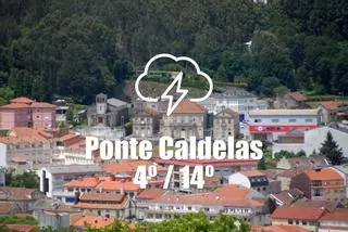 El tiempo en Ponte Caldelas: previsión meteorológica para hoy, domingo 28 de abril