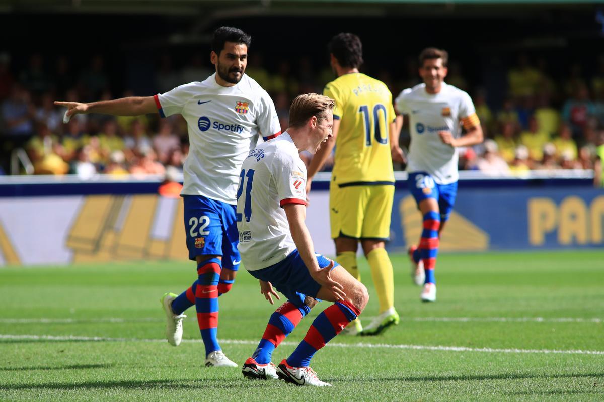 Villarreal FC Barcelona El gol de Frenkie de Jong