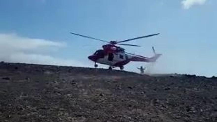 Fallece un pescador tras caer por un acantilado en Gáldar