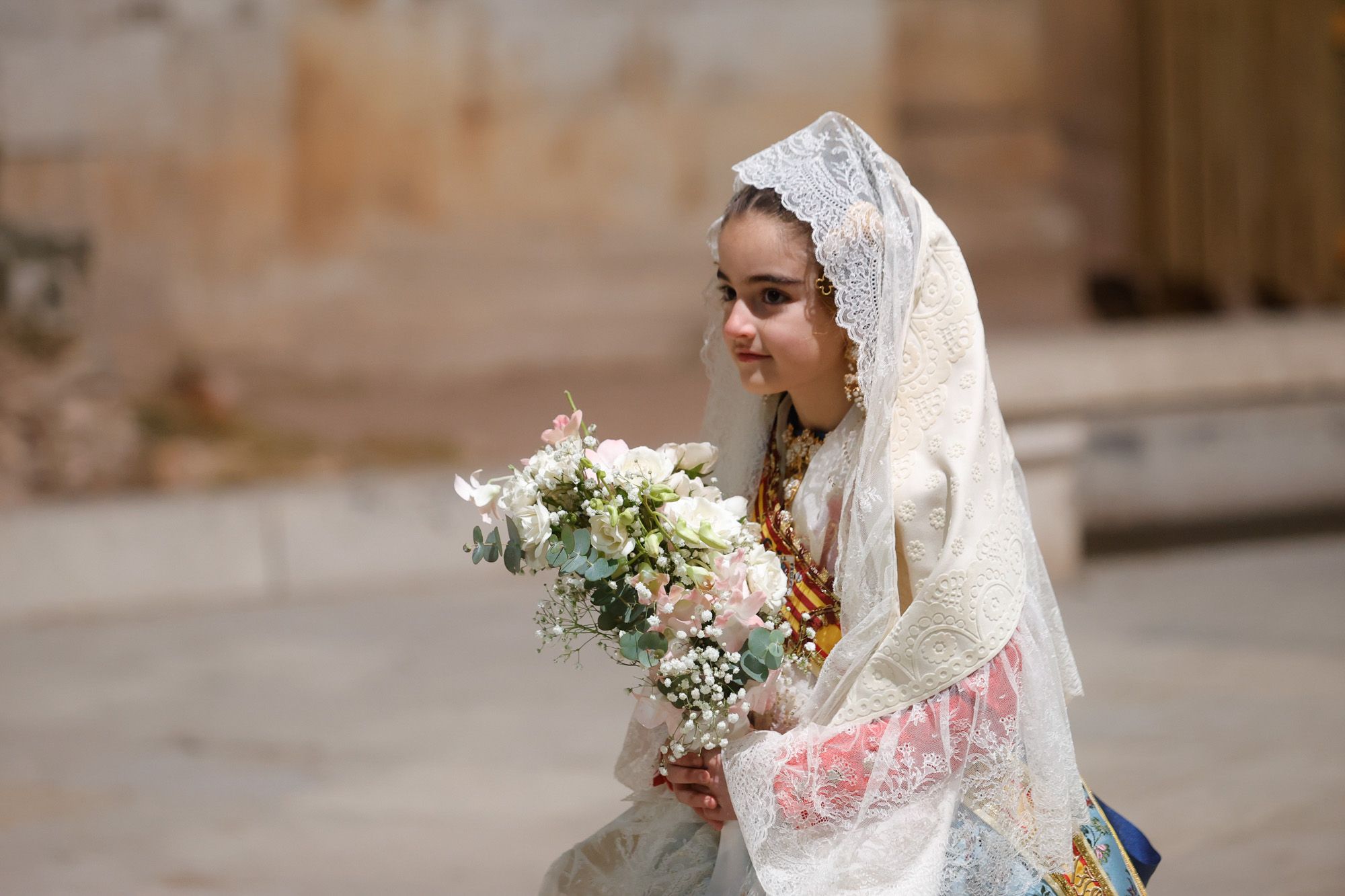 Falleras Mayores en la Ofrenda 2025. Día 17 (3/4)