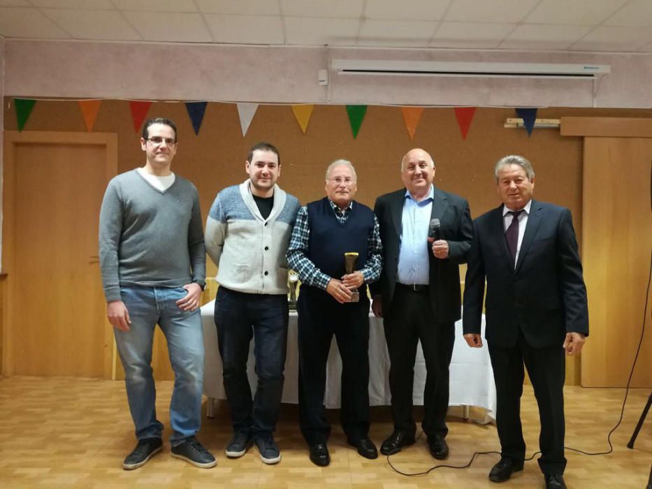 Entrega de premios de la Liga de Bolos Huertanos