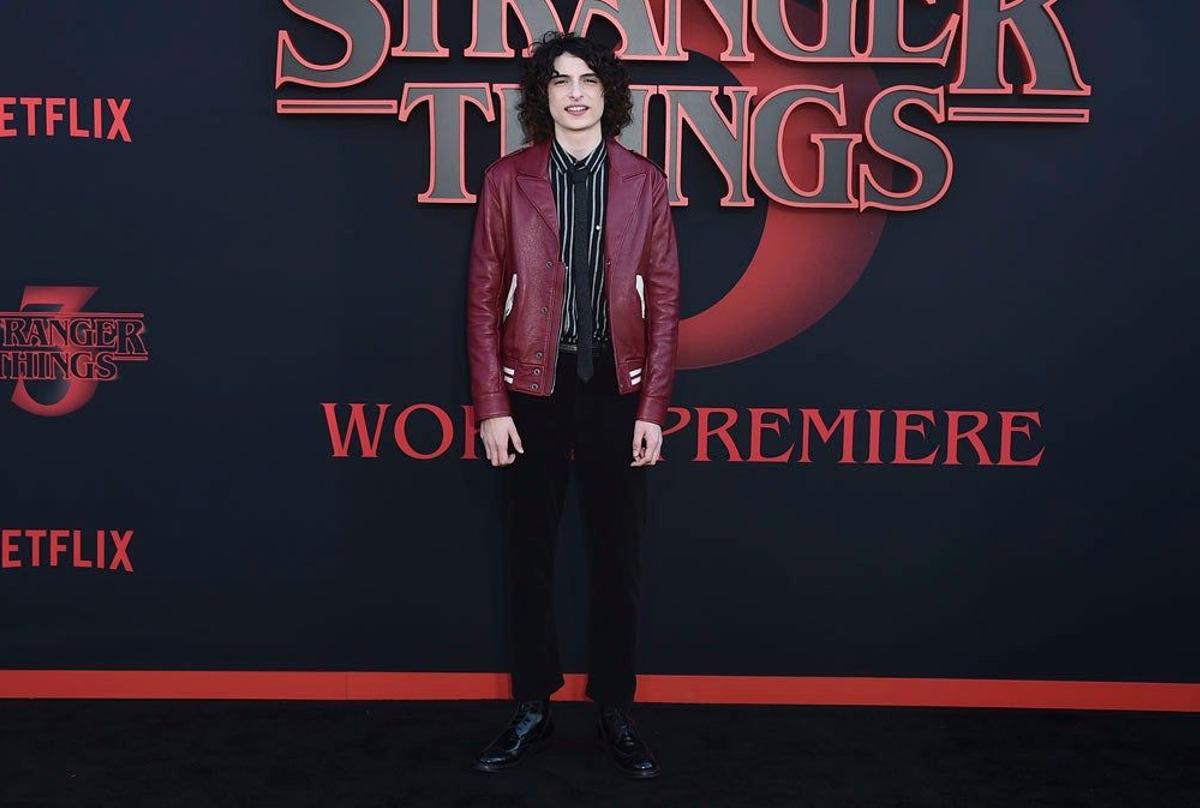 Finn Wolfhard en el preestreno de 'Stranger Things: 3'