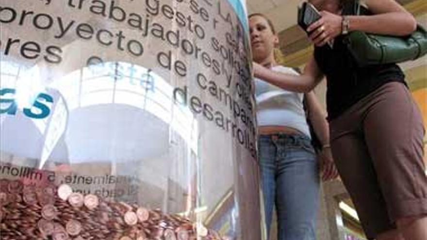 Solidaridad con los niños con cáncer a un céntimo de euro