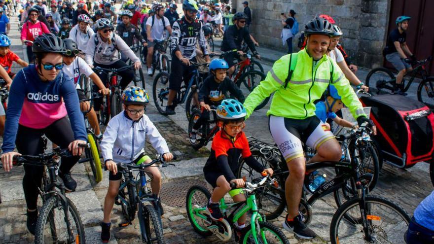 Cambados celebra la Festa da Bicicleta con una marcha popular de 11 kilómetros