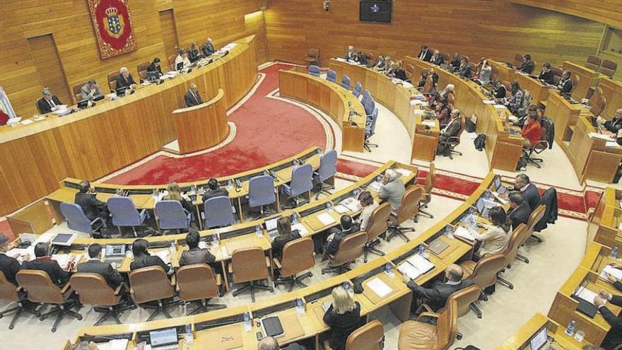 Pleno del Parlamento de Galicia.  // Xoán Alvarez