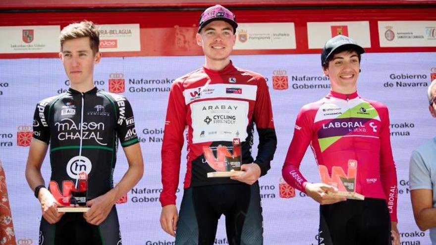 Andrew Vollmer brilla con el Arabay Cycling Friendly en la Vuelta a Navarra