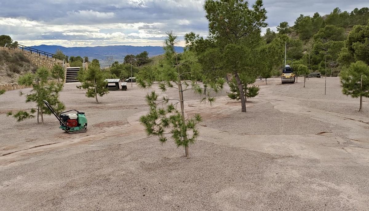 También se intervenía con maquinaria pesada.