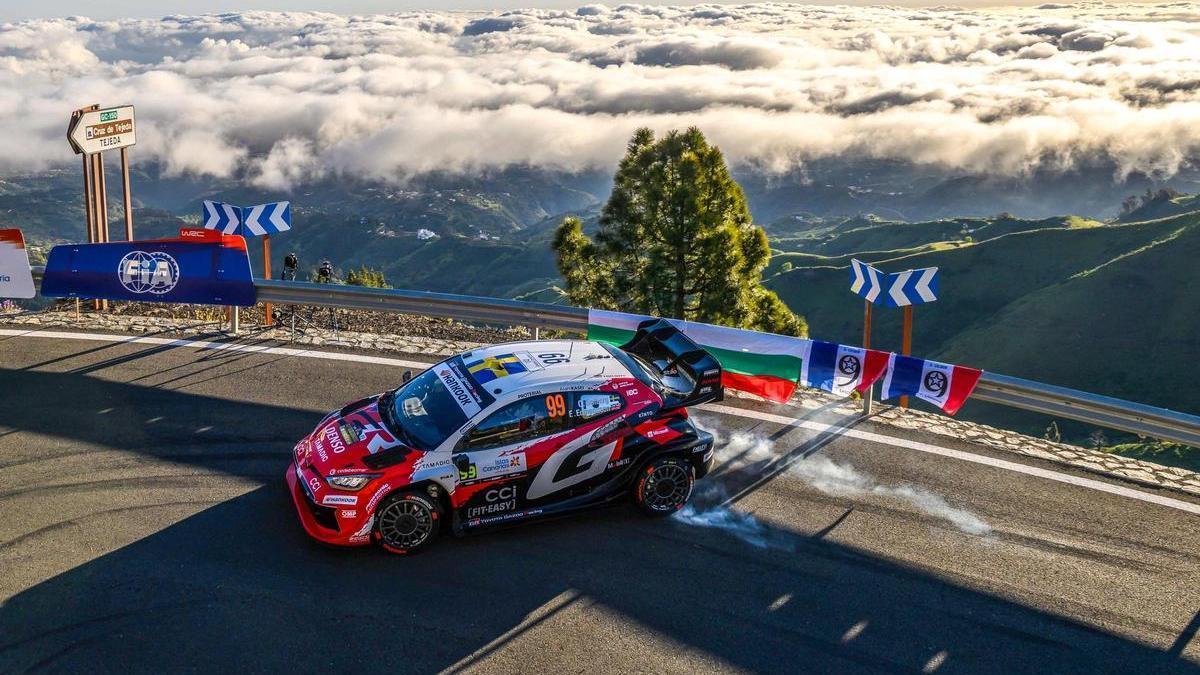 La segunda jornada del Rally Islas Canarias 2026, en imágenes