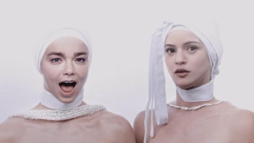 Björk y Rosalía unen sus voces en la canción ‘Oral’, una colaboración solidaria
