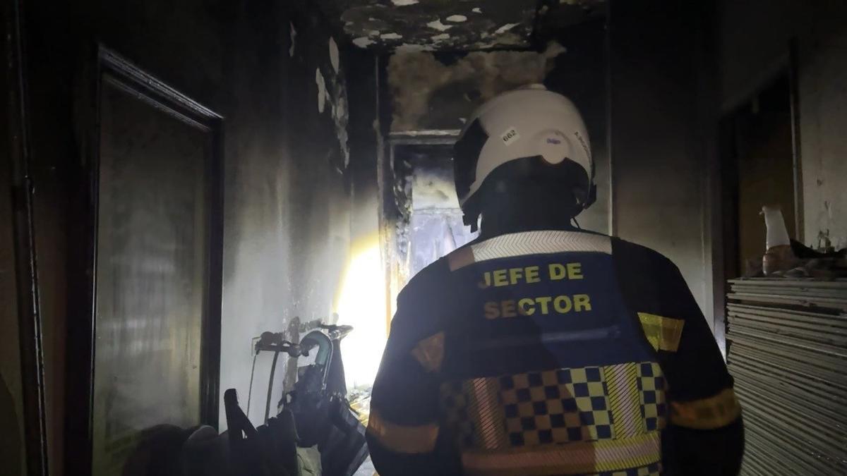 Efectivos de Bomberos de la Comunidad de Madrid.