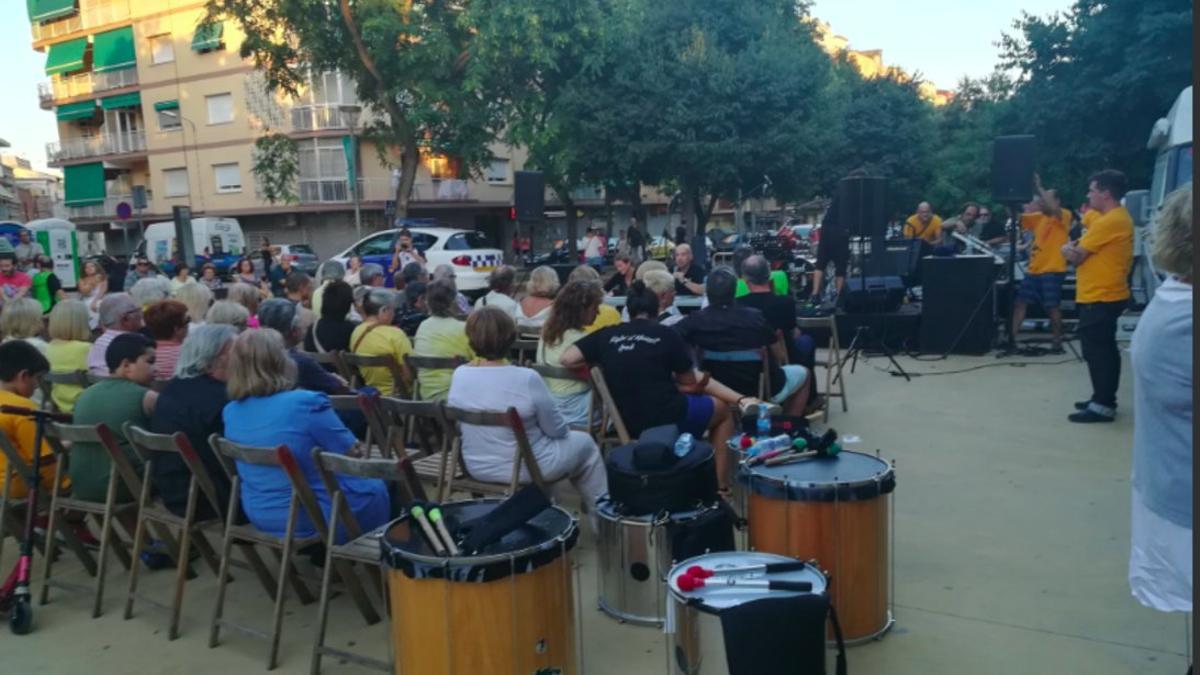 Acto de conmemoración del primer aniversario del 1-O el pasado domingo en Gavà