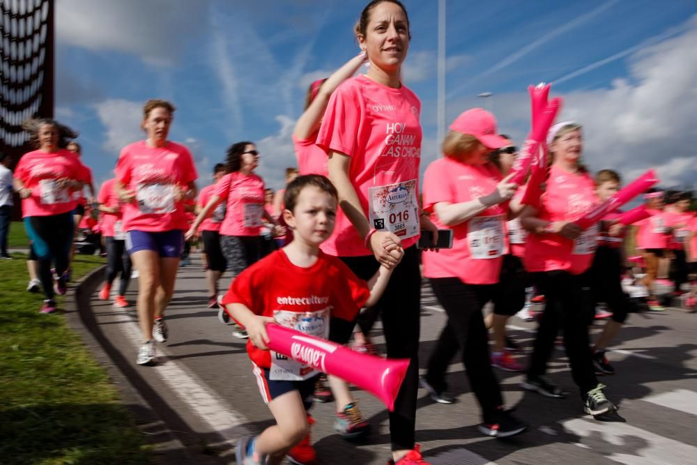 Carrera de la mujer 2018 en Gijón