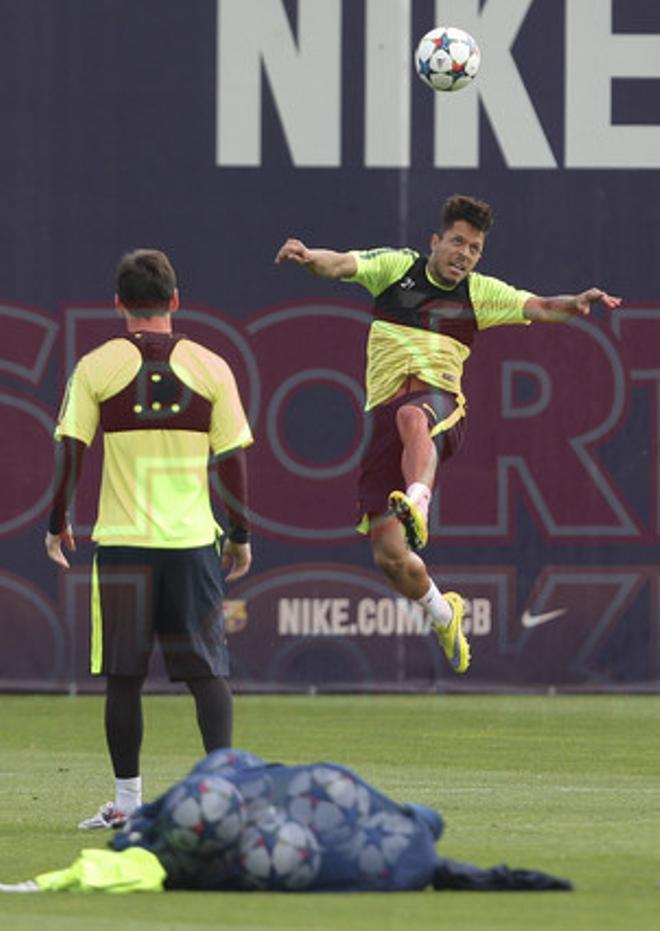 Entrenamiento FC Barcelona