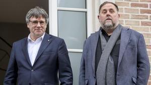 Puigdemont i Junqueras es van reunir per tractar el nou finançament