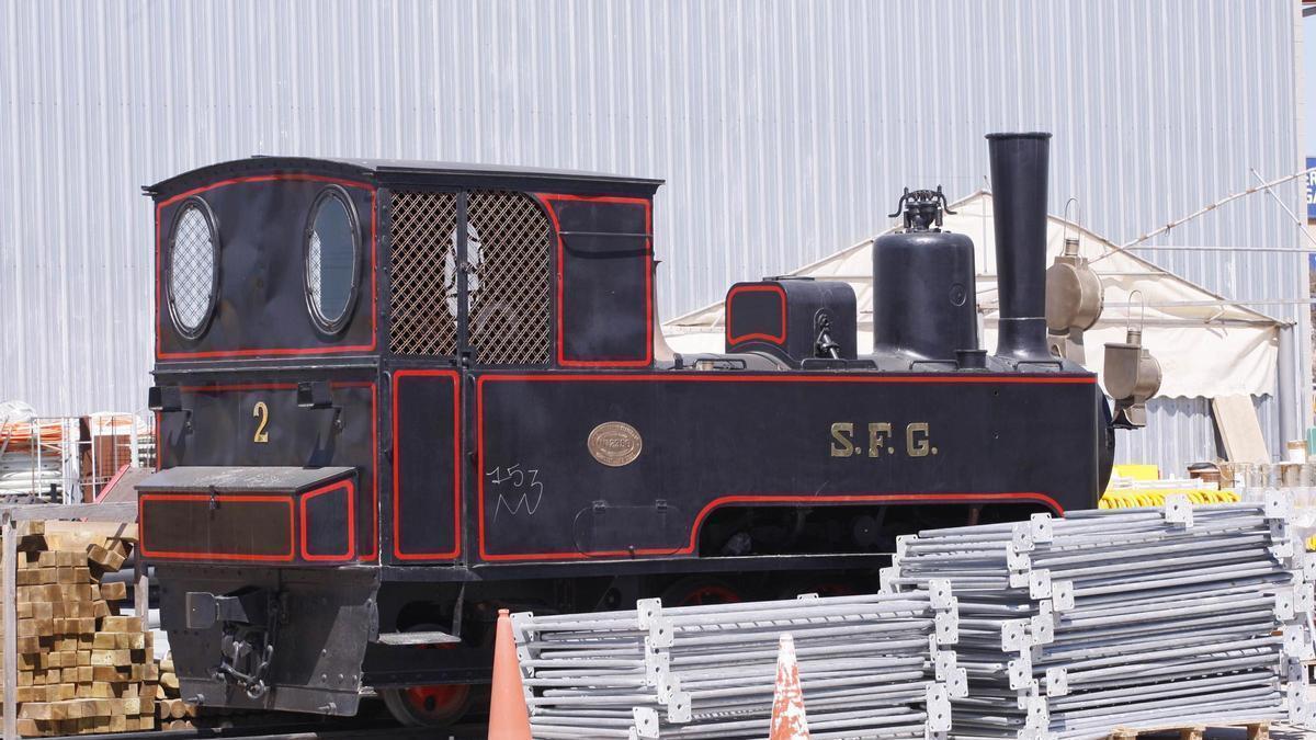 Una imatge d'arxiu de la locomotora.