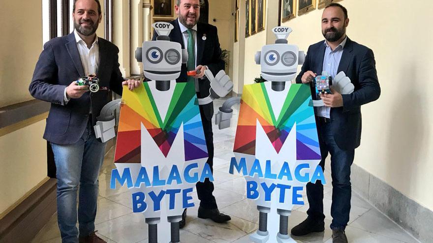 Malagabyte arranca con 500 talleres de programación y robótica