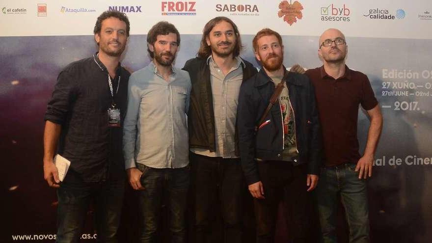 La sesión inaugural de Novos Cinemas incluyó un photocall. // Rafa Vázquez