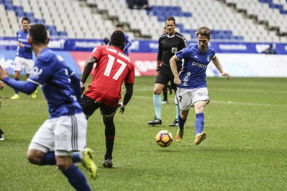 Secuencia del gol de Toche ante el Mallorca en el Carlos Tartiere