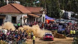 Ogier, durante uno de los tramos