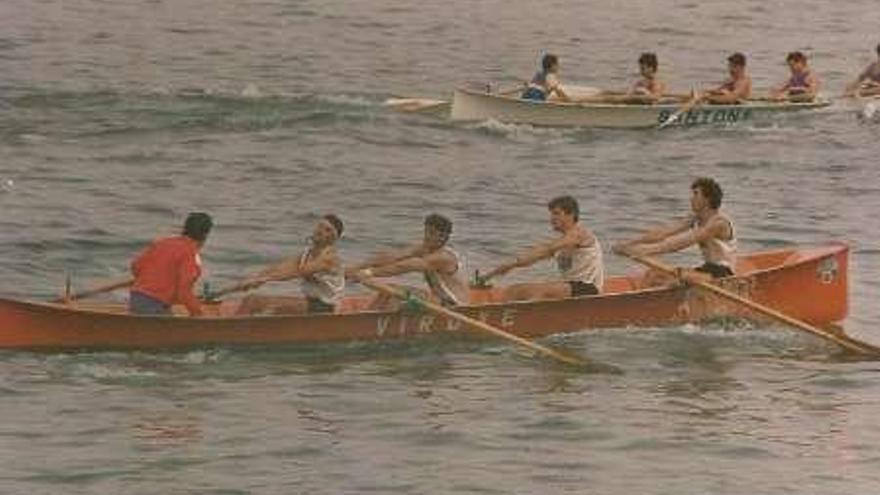 Nacional de Bateles en 1987. // Cedida por el club