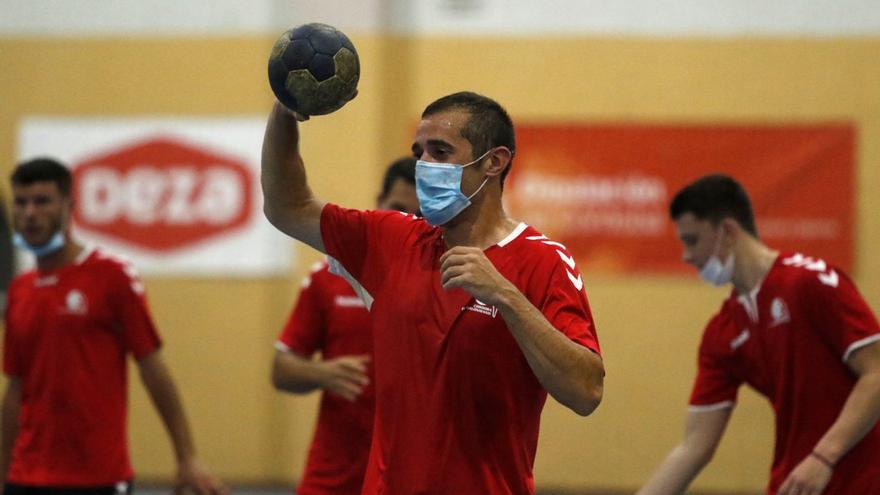 Alberto Requena, durante un entrenamiento.