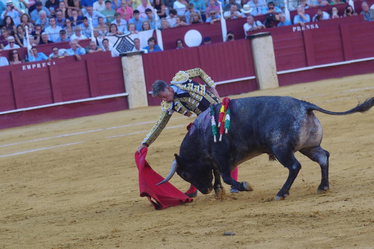Manuel Escribano, en La Malagueta