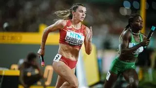 La atleta de San Martín del Rey Aurelio Bárbara Camblor estará en el equipo de España de 4x400 metros en los Juegos Olímpicos de París