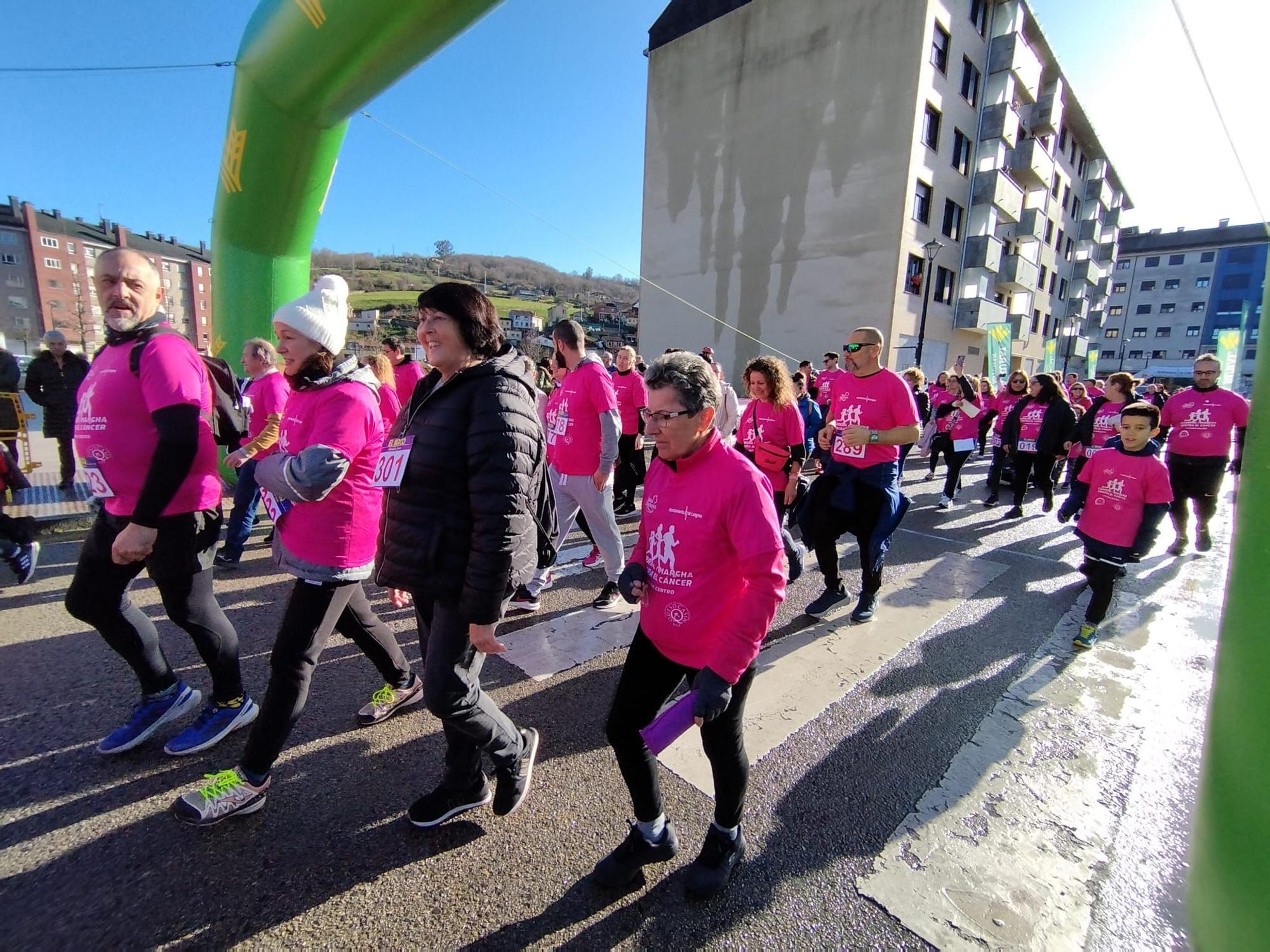 Primera carrera contra el cáncer en Langreo