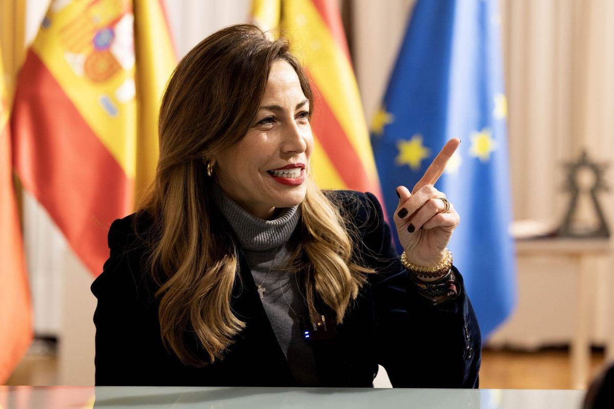 Natalia Chueca, en su despacho, antes de la entrevista con este diario.