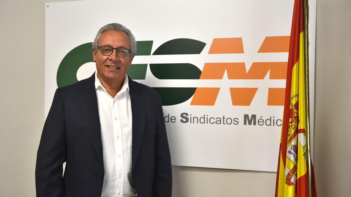 Tomás Toranzo, el villalpandino presidente nacional del Sindicato Médico CESM