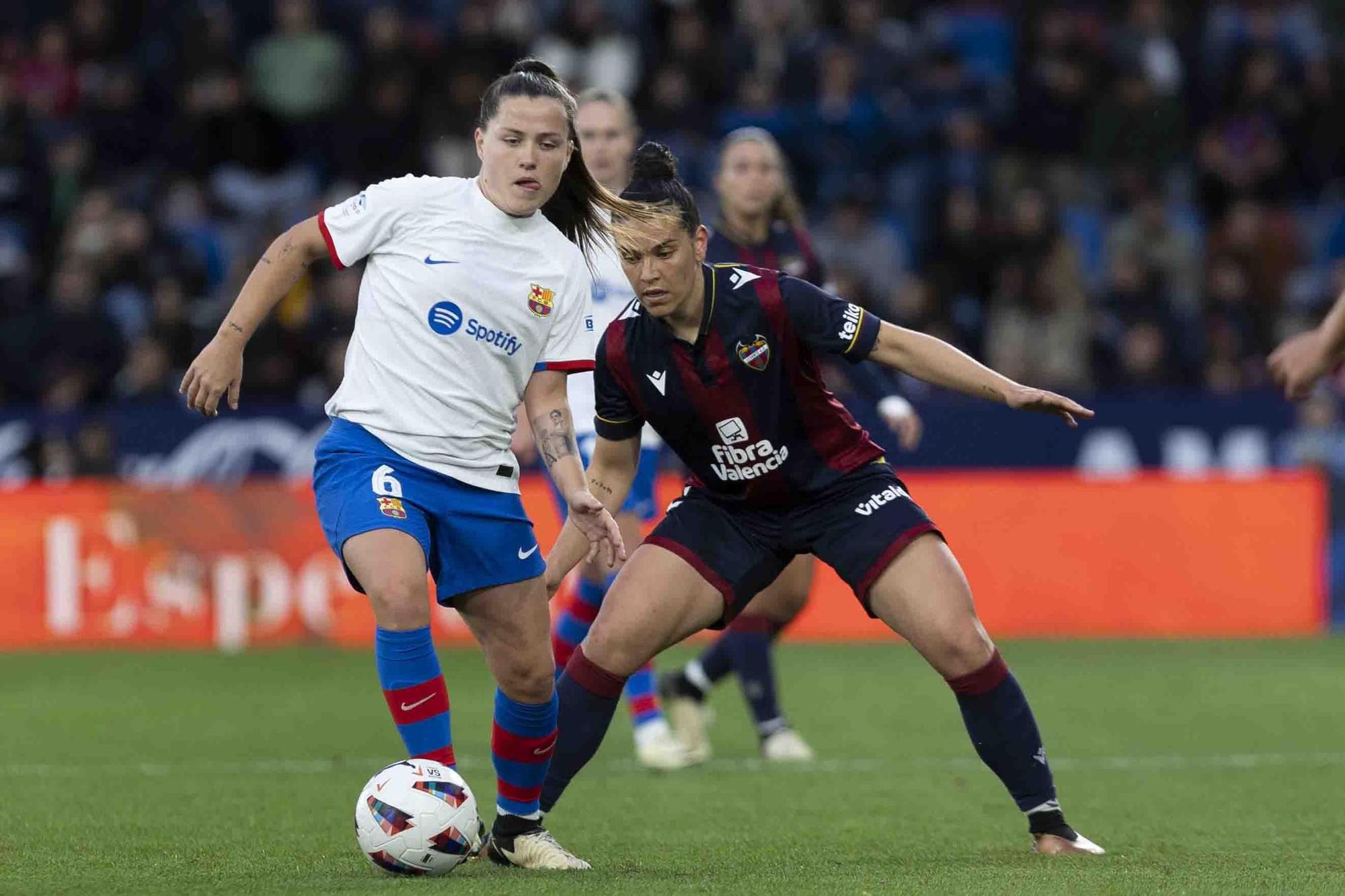 Partido Levante femenino- Barcelona