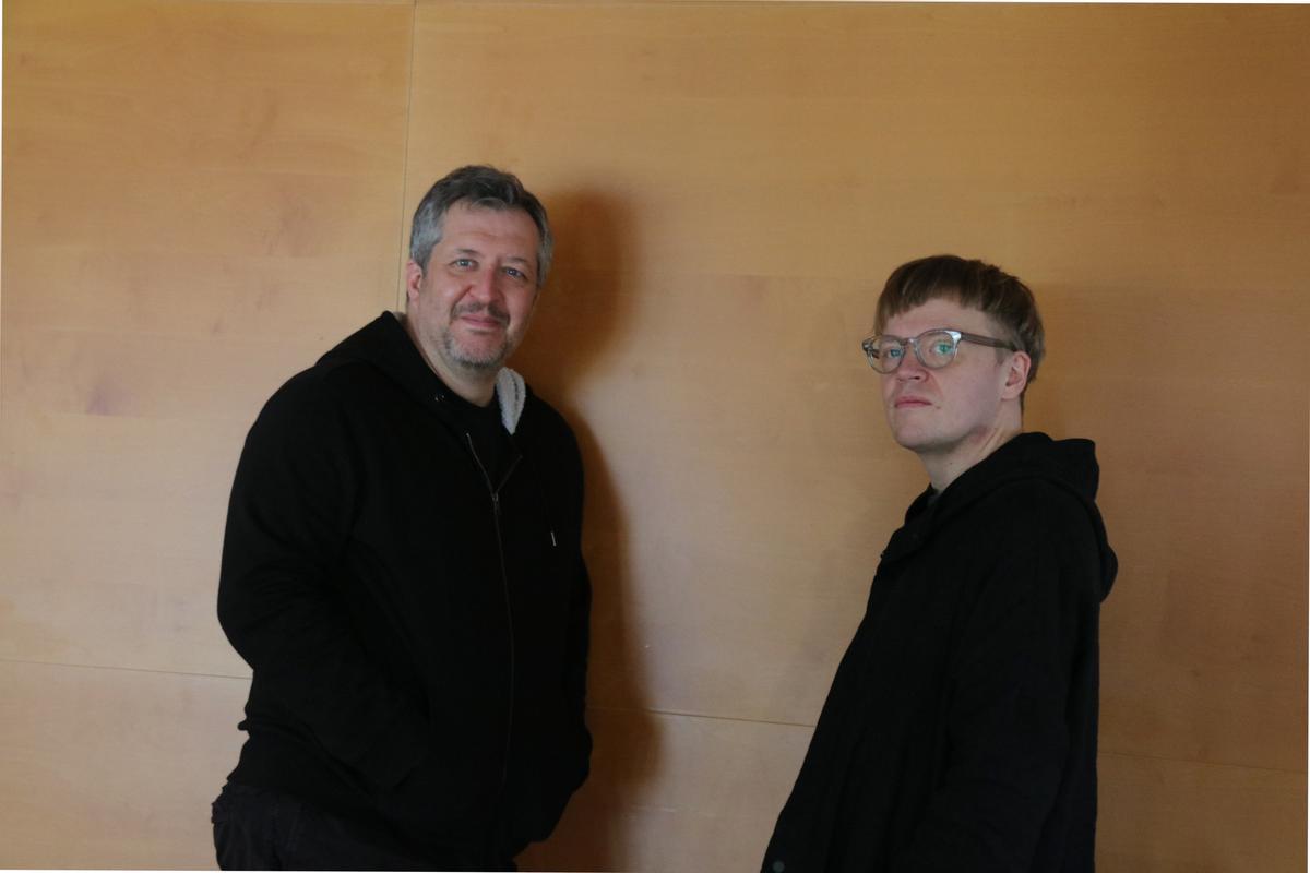 El pianista, compositor y director de orquesta Thomas Adès (izquierda) y el violinista Pekka Kuusisto en el Auditori de Barcelona. El pianista, compositor y director de orquesta Thomas Adès (izquierda) y el violinista Pekka Kuusisto en el Auditori de Barcelona.