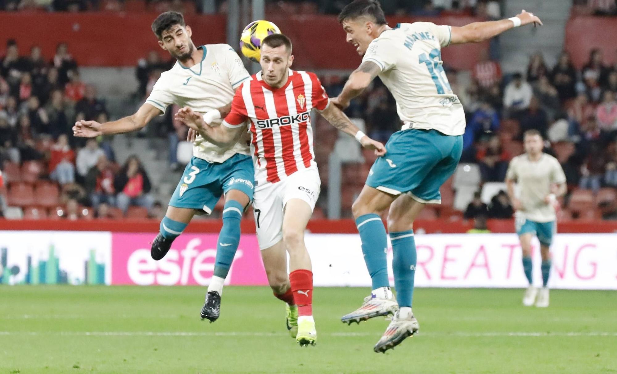 Así fue (en imágenes) el triunfo del Sporting en El Molinon ante el Córdoba