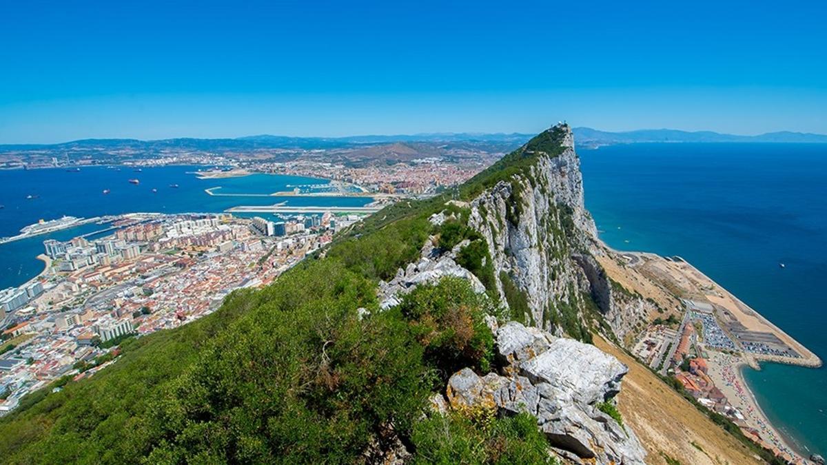 Vista aérea de Gibraltar Visita Gibraltar