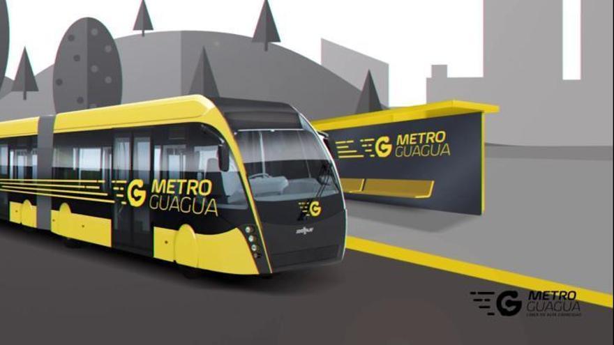 Así será la Metro Guagua de la capital grancanaria